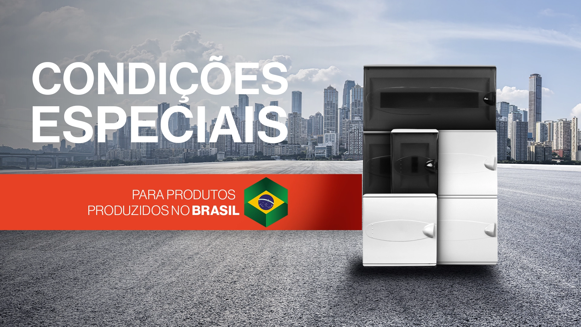 Condições especiais para produtos Brasileiros - materiais elétricos