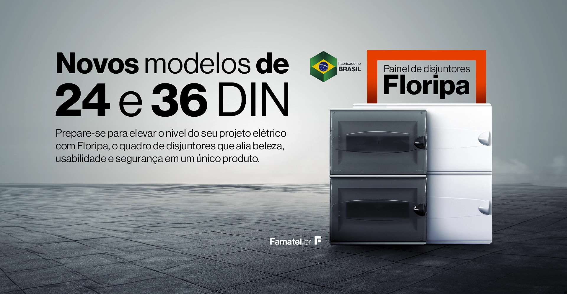 Novos modelos da linha Floripa de quadros de disjuntores - Famatel Brasil - Blog Famatel