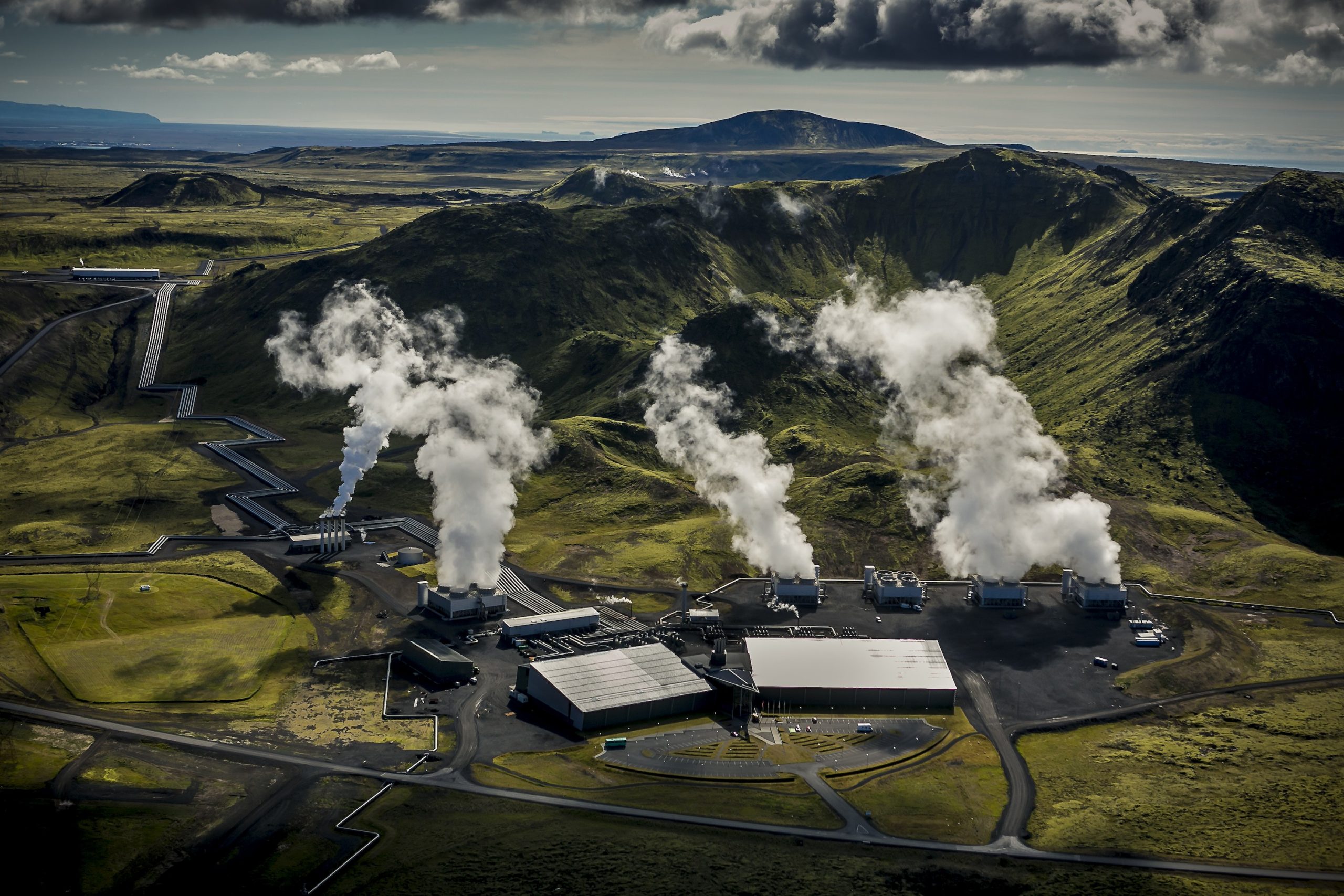 Usina geotermica da islandia