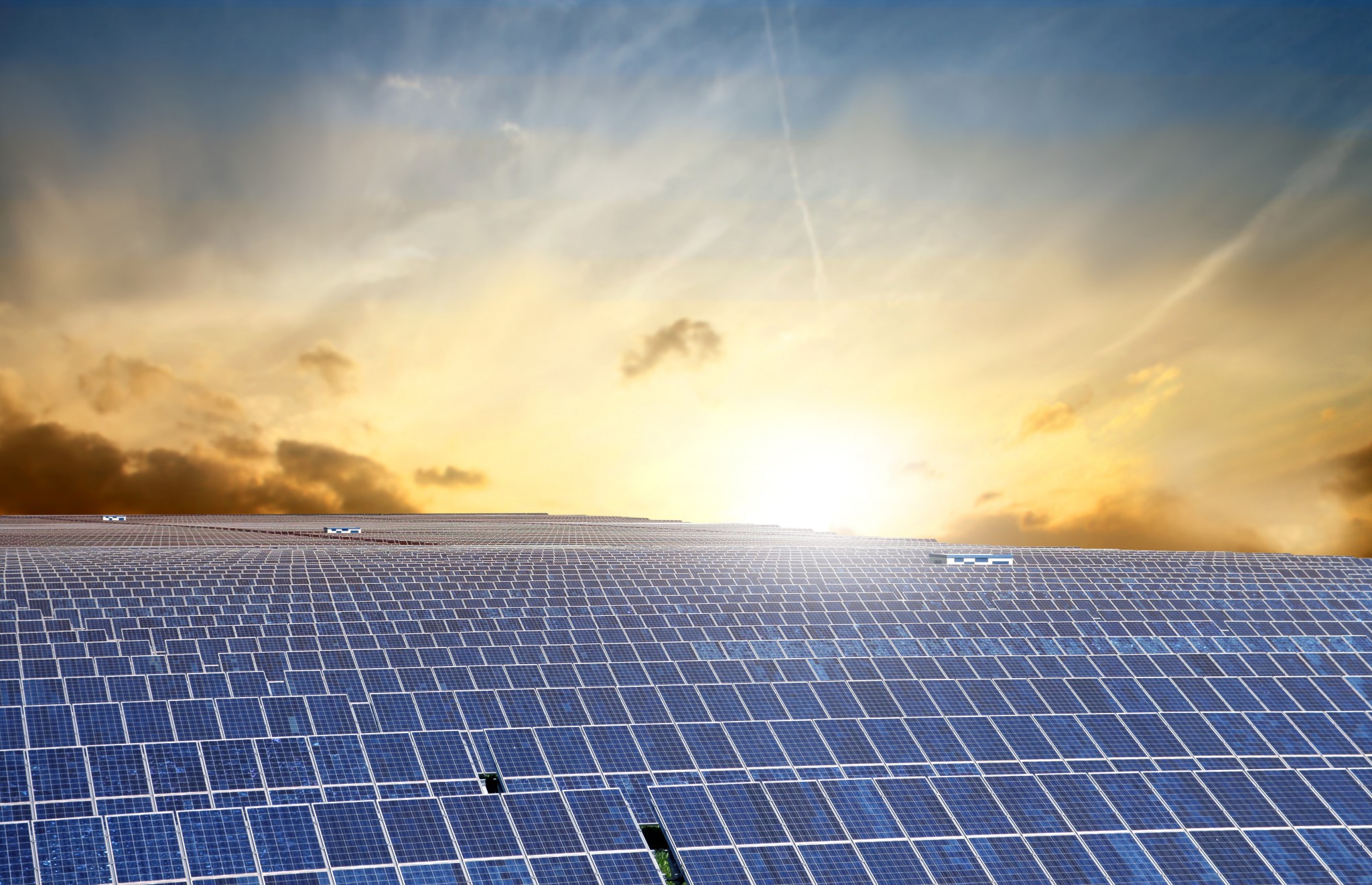 Usinas solares Placas fotovoltaicas