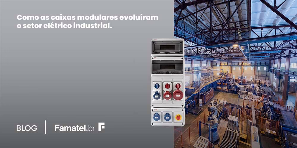 Como as caixas modulares evoluíram o setor elétrico industrial