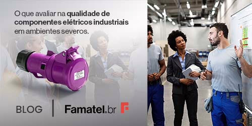 Avaliar a qualidade de componentes elétricos industriais em ambientes severos
